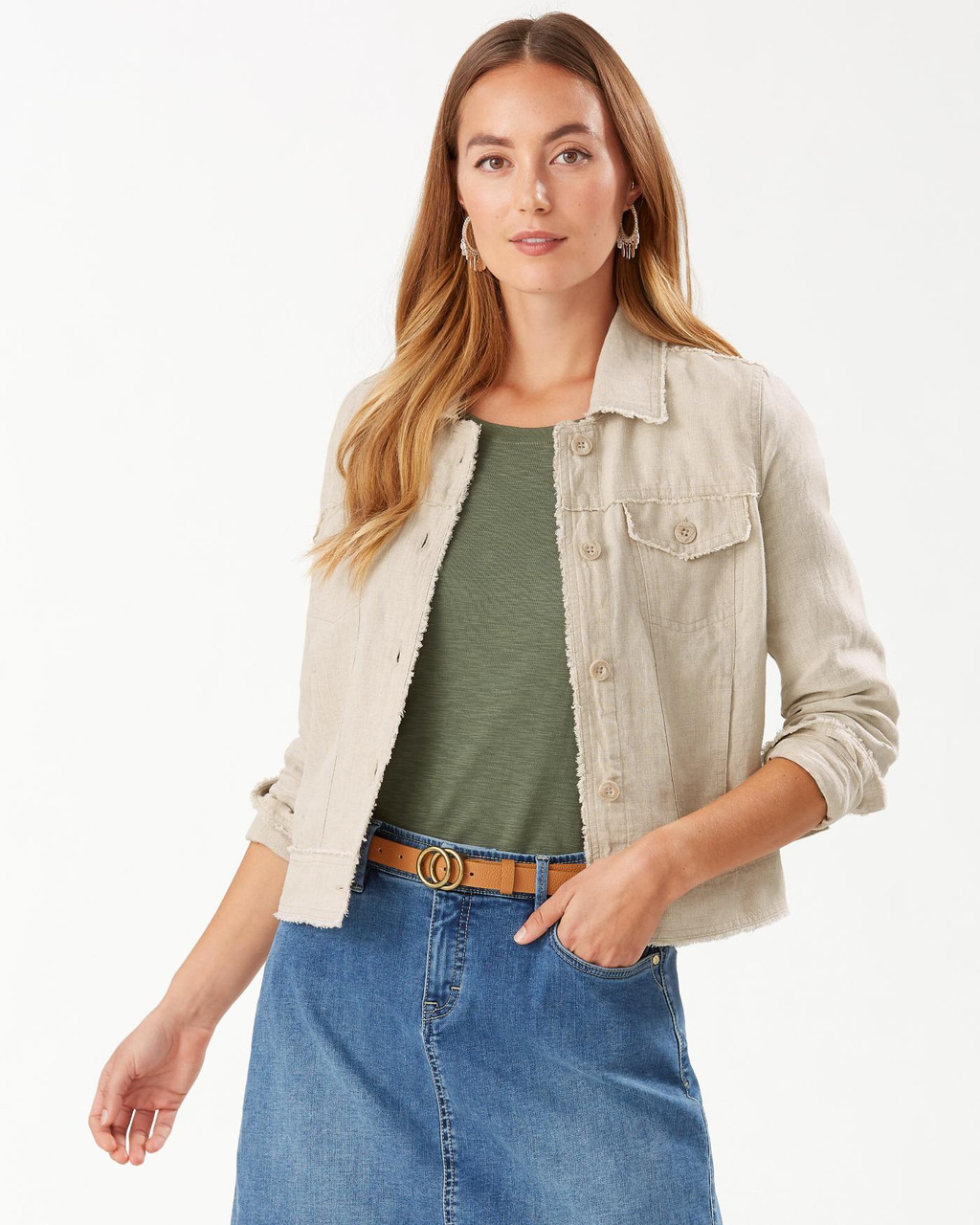 Two Palms Raw Edge Jacket